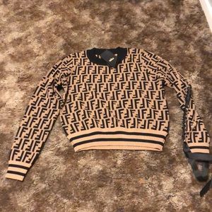 Fendi Crop Sweater (NWT)